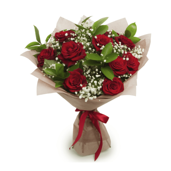 Dozen Red Roses Bouquet: Timeless Love | Floresnaweb