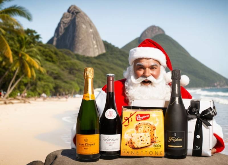 Cestas de Natal no Rio de Janeiro: Faça diferente com a FloresnaWeb!